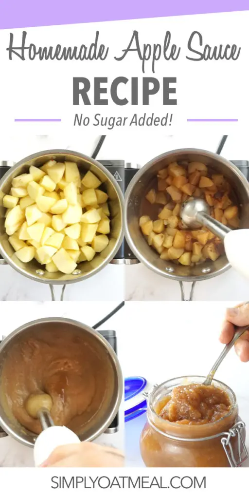 How to make homemade applesauce in 15 minutes