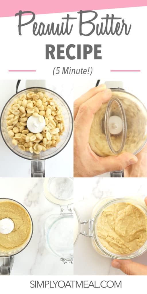 How to make peanut butter in 5 minutes