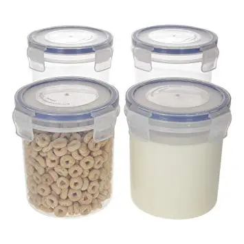 Portable Overnight Oats Jar Container Reusable 600ml Oatmeal Cups with Lids  And Spoon Meal Prep Containers Plastic Breakfast Cup