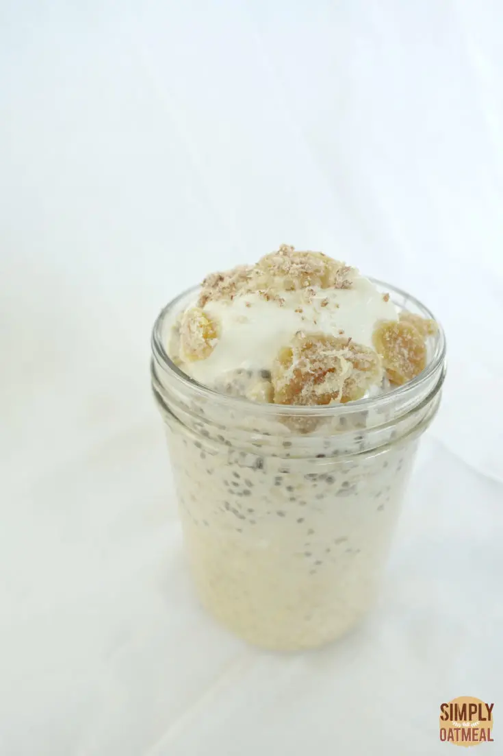 Ginger Apple Overnight Oats