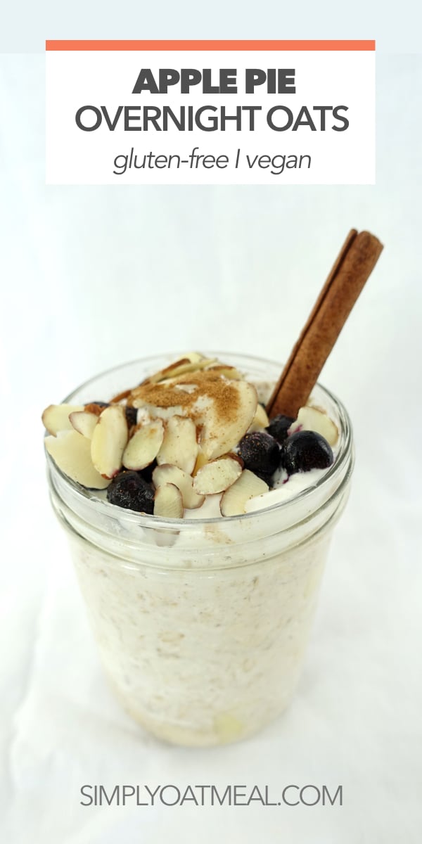 Apple Pie Overnight Oats - Simply Oatmeal