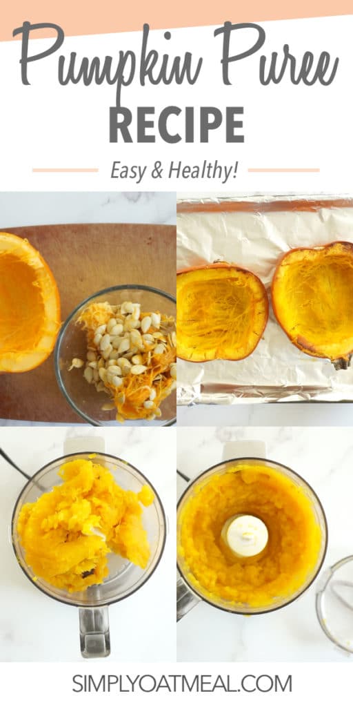 How to make pumpkin puree from scratch.