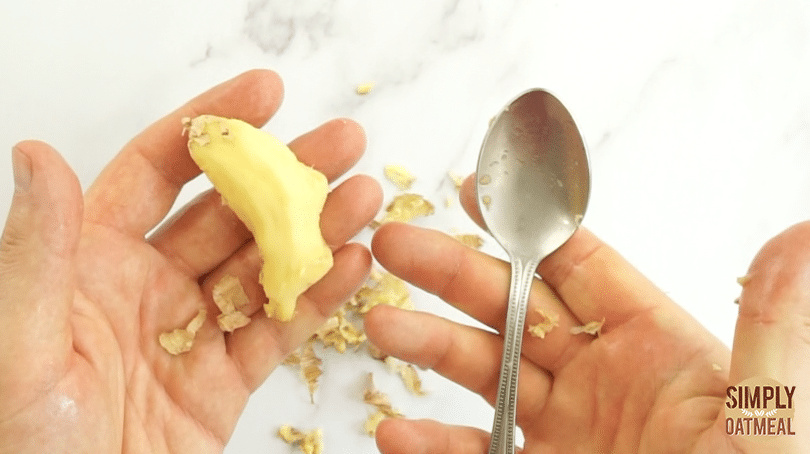 pro tip is to peel ginger with a spoon