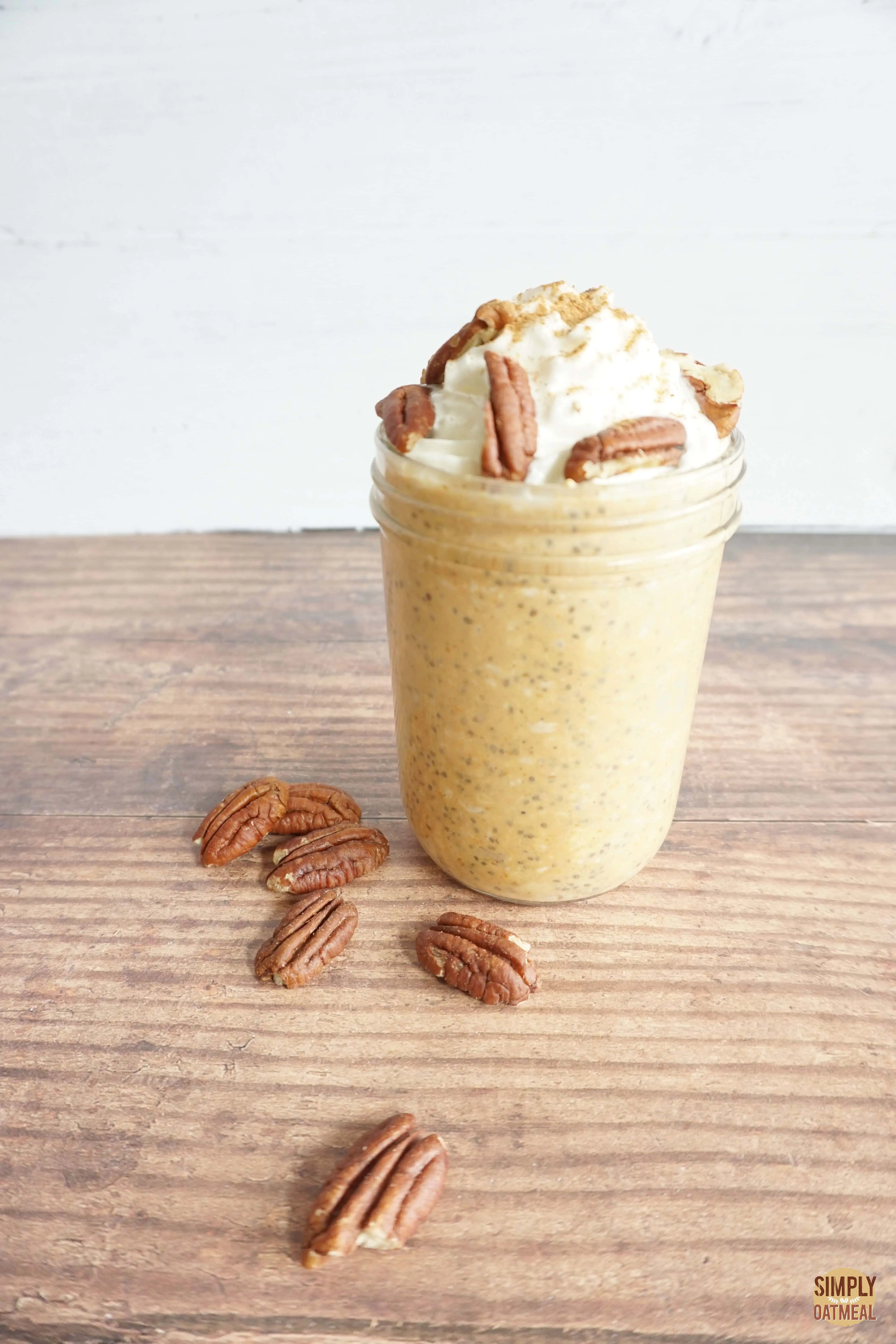 Pumpkin Pie Overnight Oats Simply Oatmeal