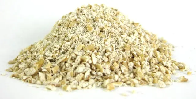 Scottish oats on a flat surface