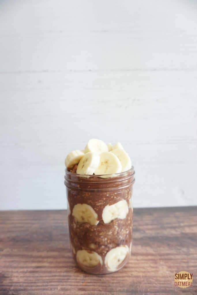 Chocolate Banana Overnight Oats – Simply Oatmeal