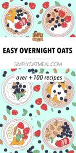 Over 100 overnight oats recipes
