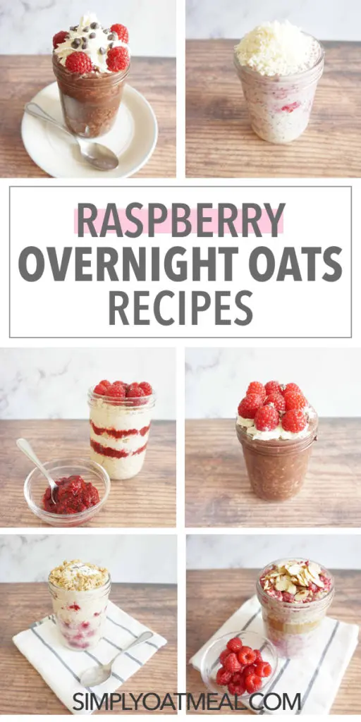 Raspberry overnight oats recipes