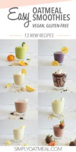 Easy oatmeal smoothie recipes