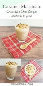 How to make caramel macchiato overnight oats