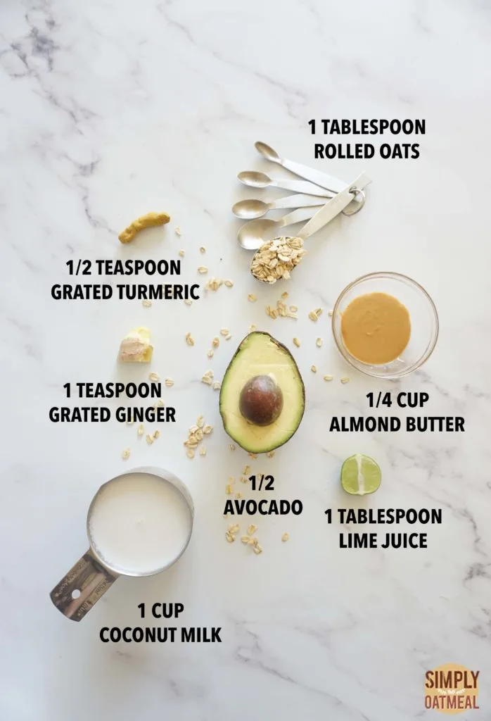 Keto Avocado Fat Bomb Oatmeal Smoothie – Simply Oatmeal