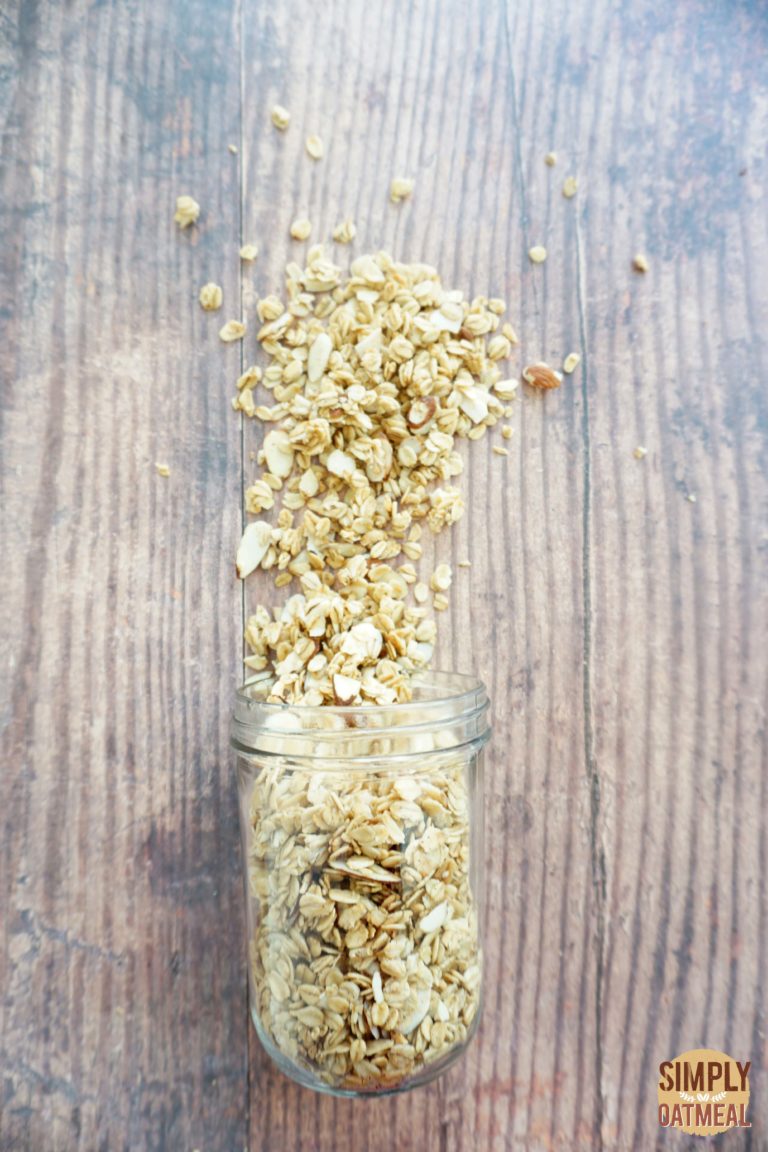 French Vanilla Almond Granola Simply Oatmeal