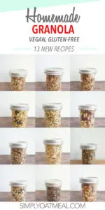 Homemade granola recipes