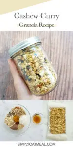 How to make cashew curry granola