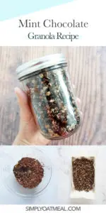 How to make mint chocolate granola