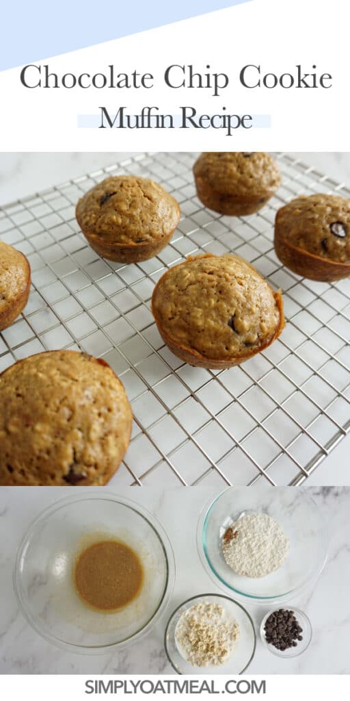 How to make chocolate chip oatmeal muffins