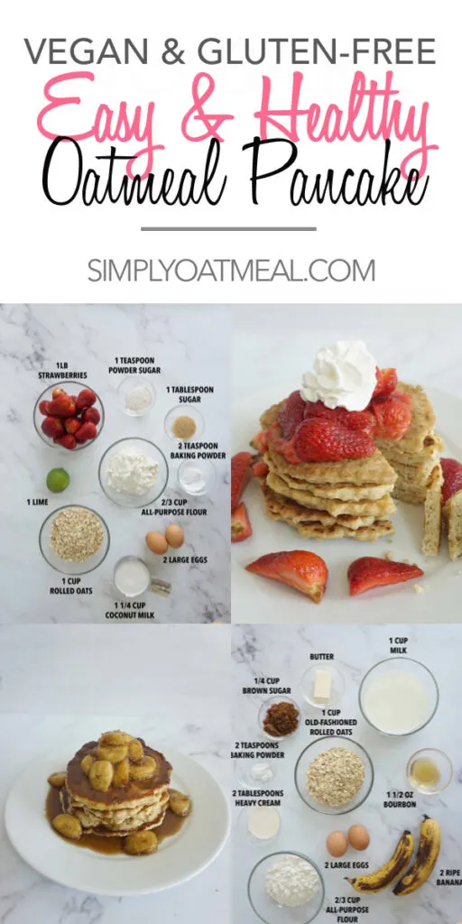 Easy oatmeal pancake recipe