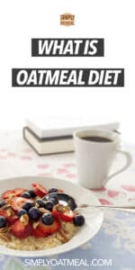 What is the oatmeal diet and will it help me to lose weight?