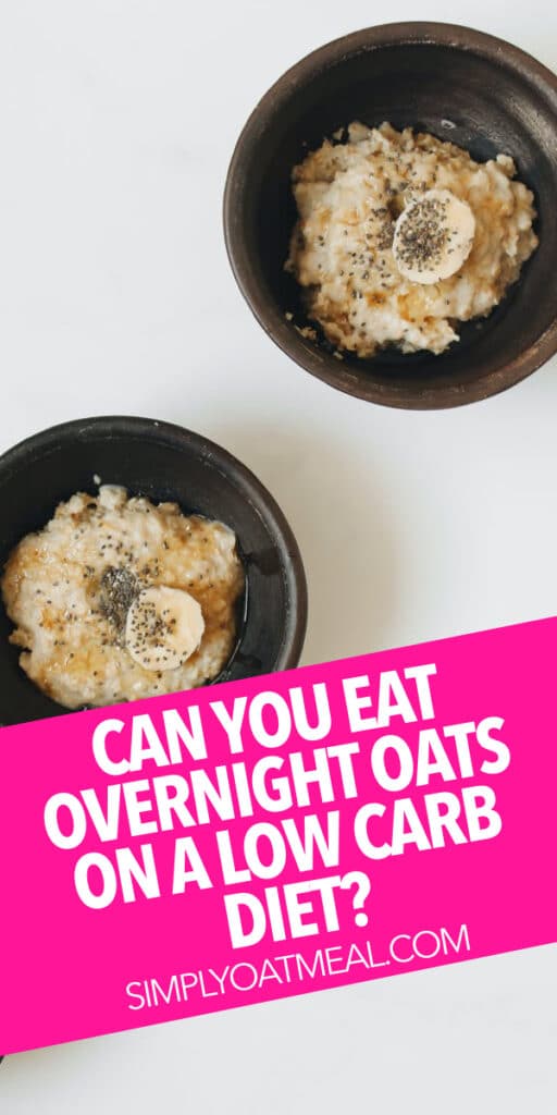 Is it ok to eat overnight oats on low carb diet?