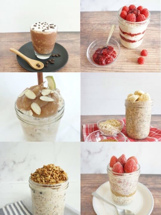 Overnight Oats Without Yogurt (Vegan, Gluten Free)