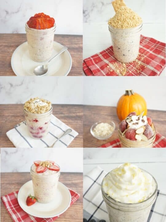 Overnight Oats With Yogurt (Vegan, Gluten Free)