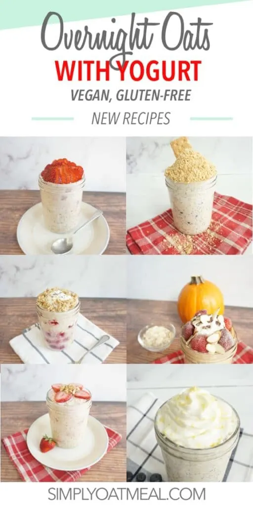 Overnight oats with yogurt