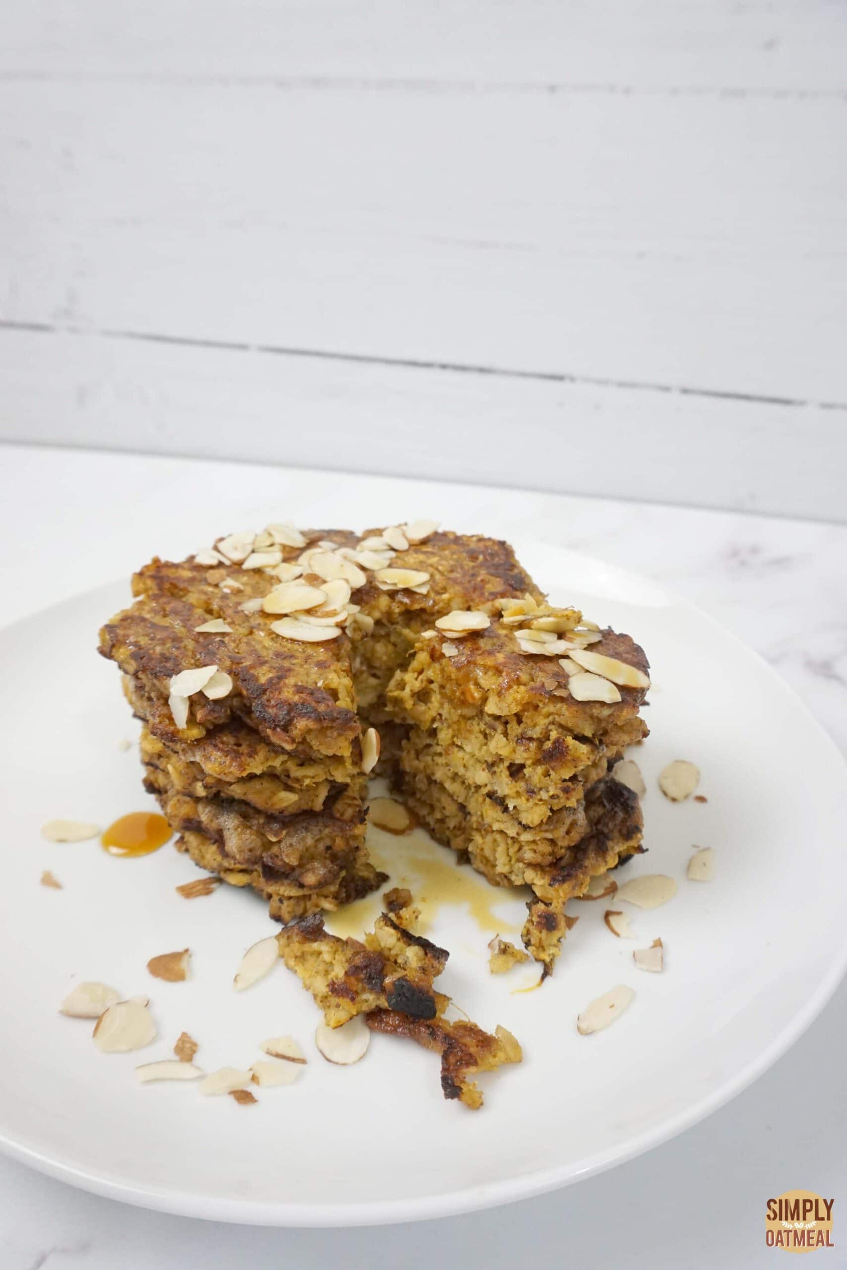 Sweet Potato Oatmeal Pancakes (Gluten-Free)