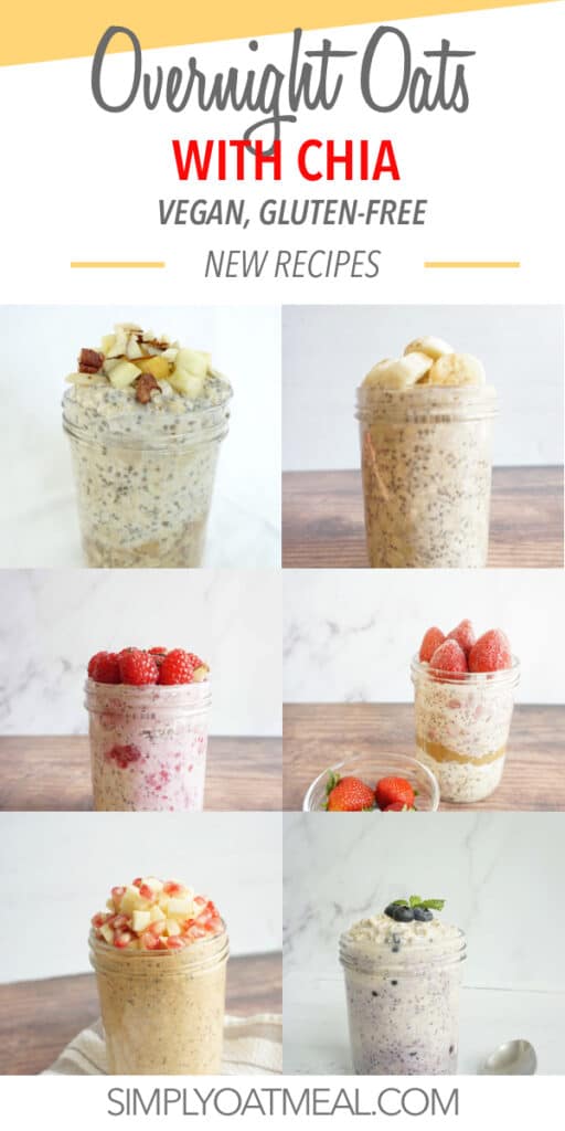How to make overnight oats with chia seeds