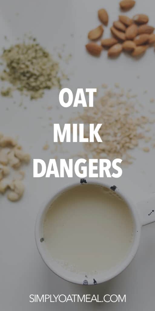 Oat milk dangers