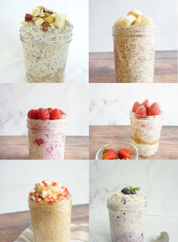 Overnight Oats With Chia Seeds (Vegan, Gluten Simply