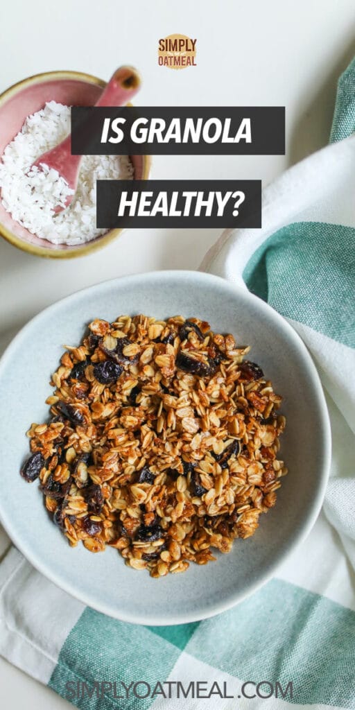 is granola healthy?